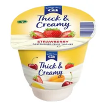 Golden Acre Thick & Creamy Strawberry Yogurt 125g